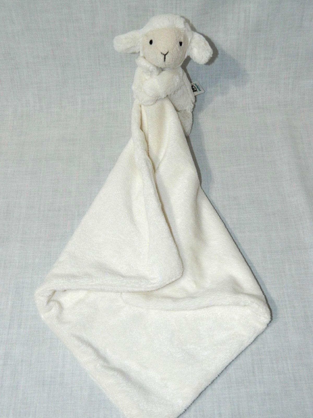 Jellycat Bashful Lamb Security Blanket Infant Lovey Nunu Baby plush