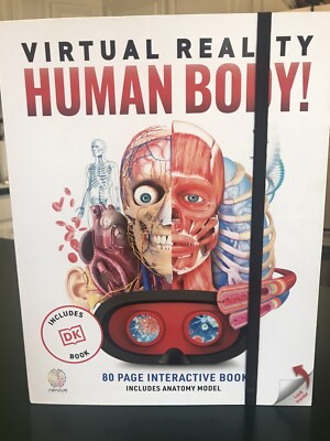 Virtual Reality Human Body VR Book STEM Learning Science Activity Set Education