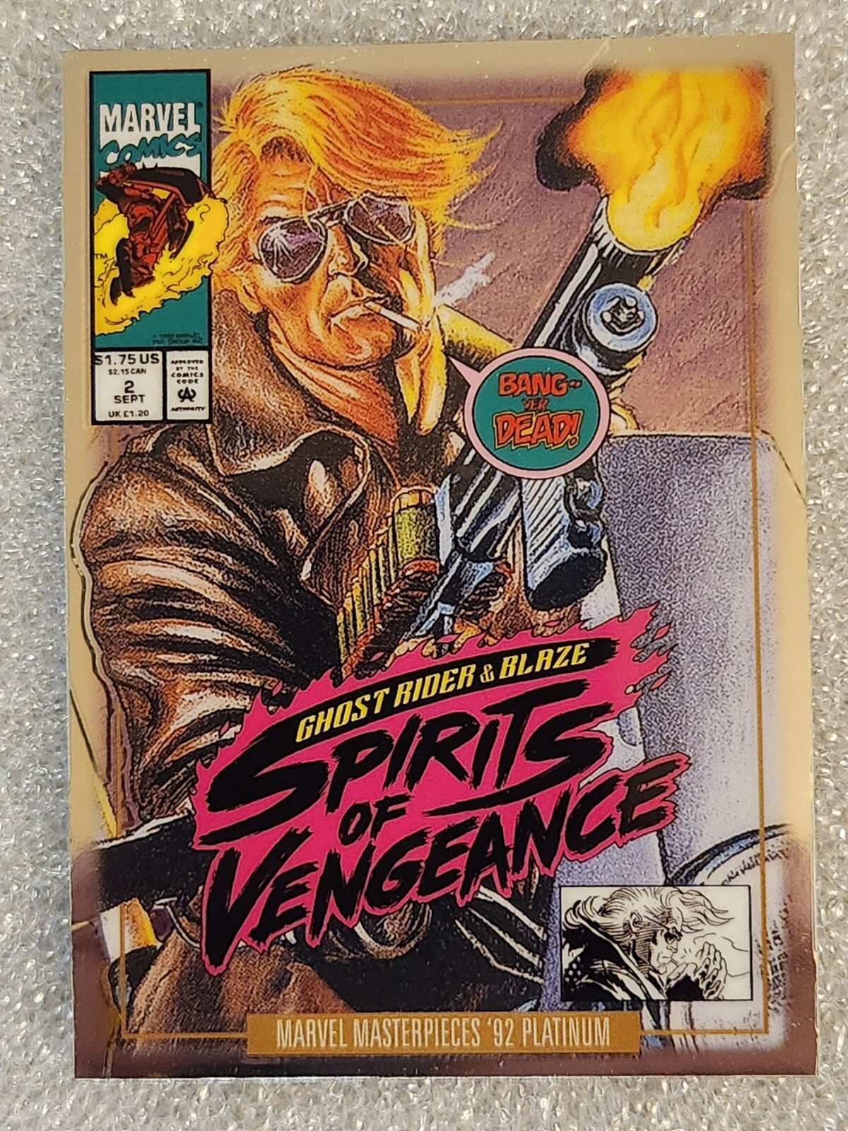 MARVEL VS JOHNNY BLAZE コラボ 長袖Tシャツ XL | CIRCOLEKTRA.NL
