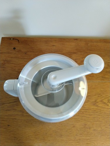 Donvier 1 Quart Ice Cream Maker White, Japan, Box + Instruction & Recipes