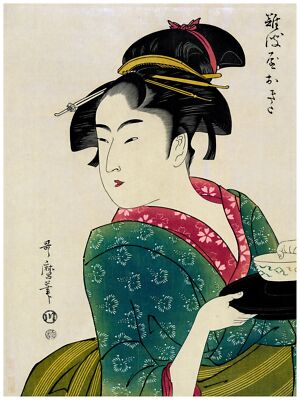 Decor Poster.Interior design.Room art.Japan woodcut.Oriental asian.7247