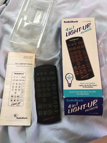 Radio Shack Light-Up Remote Control Cat No. 15-1911A