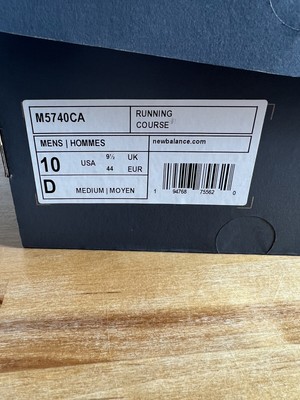 New Balance 57/40 White Light Grey M5740CA Mens Size 10
