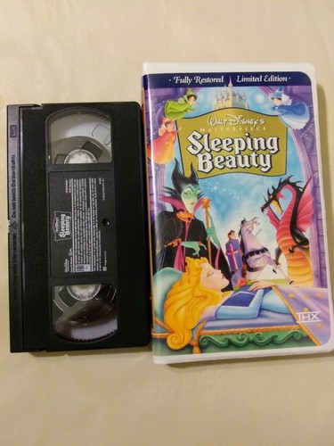 Walt Disney's Sleeping Beauty Masterpiece Collection VHS # 9511 Limited Edition