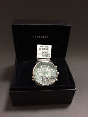 Pre-owned Citizen Pmv65-2271 Promaster Sky Eco-drive Watch