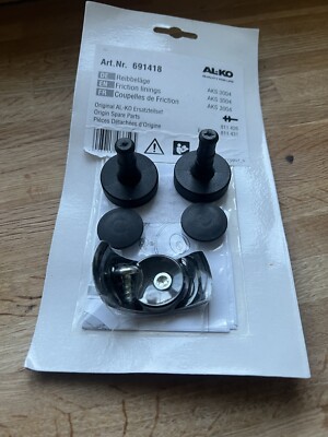 Alko AKS 3004 Hitch Stabiliser Side Friction Pads & Front / Rear Pads Caravan 