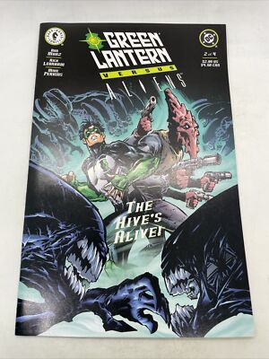 Green Lantern Versus Aliens The Hives Alive #2 Dark Horse Comics