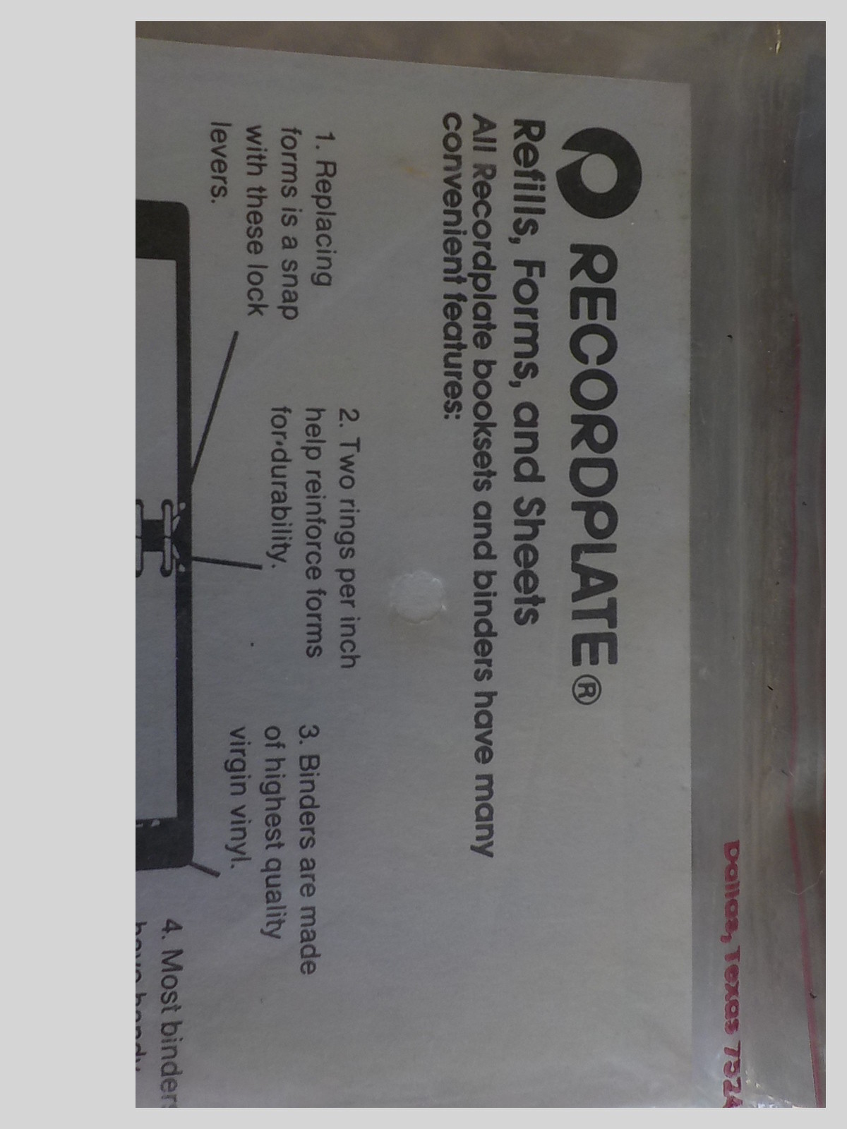 Rediform Refill Pages Telephone and Address Book 8x5  No 63300 Multi Ring