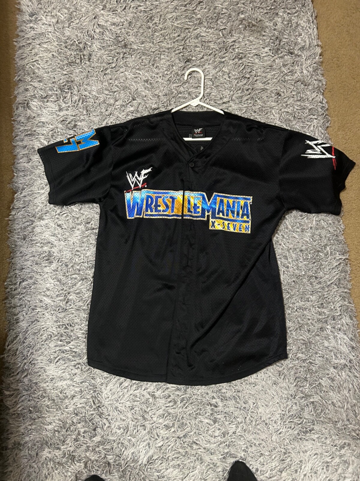 スポーツ選手 wwe seriesx wwe wrestle mania 17/x7 jersey | eBay