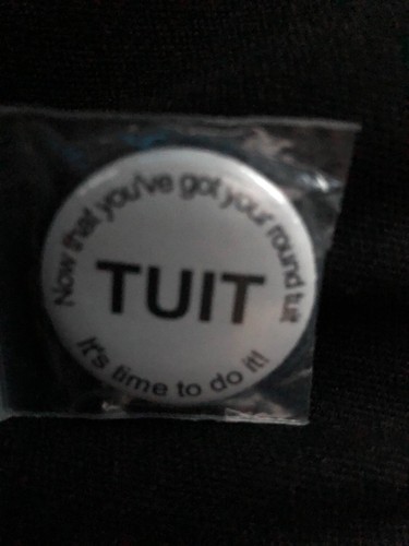 ROUND TUIT Flatback TOKEN BUTTONS 1-1/4