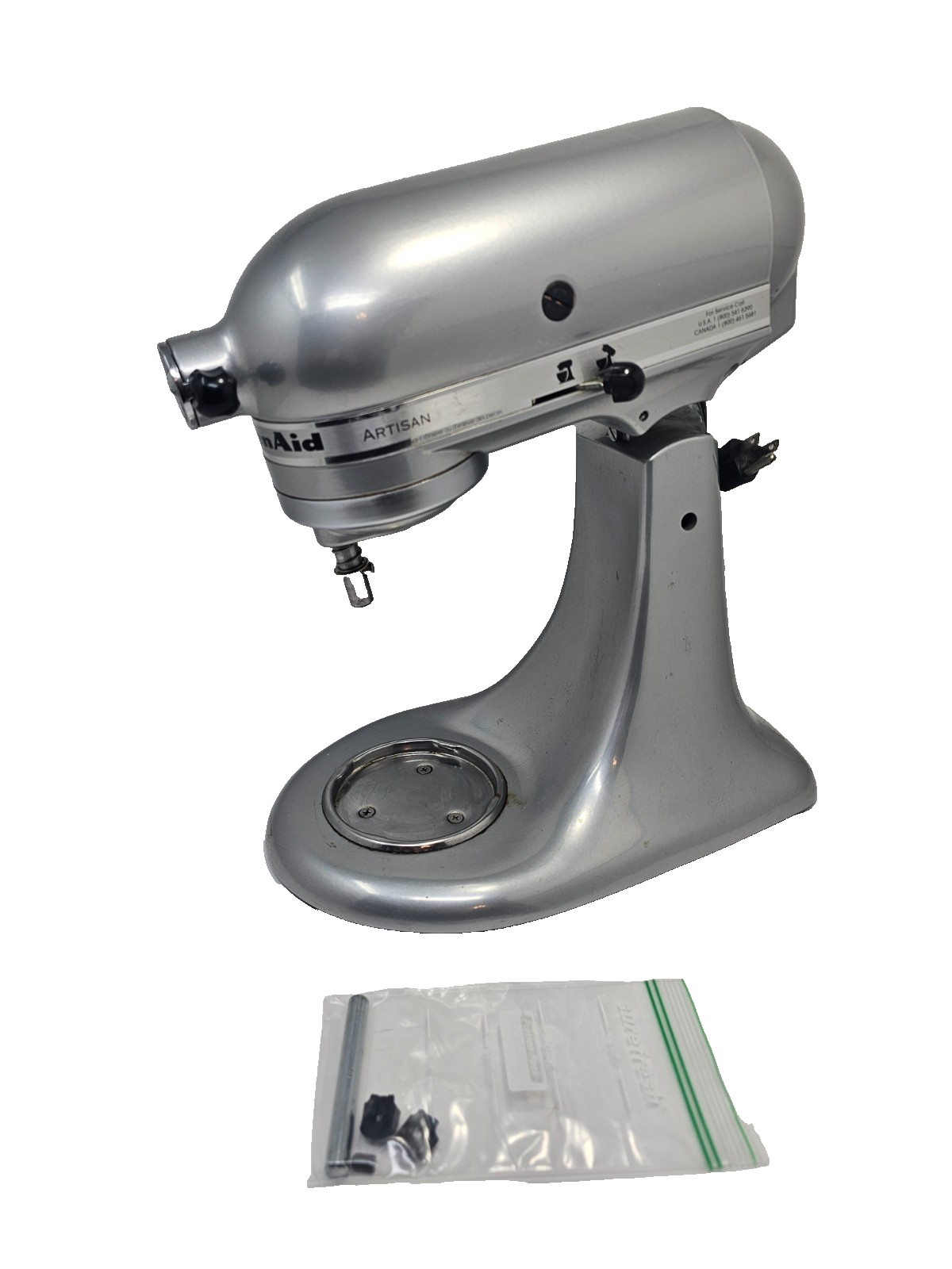 KitchenAid Artisan Tilt-Head Stand Mixer KSM150PSMC Metallic Chrome PARTS/REPAIR