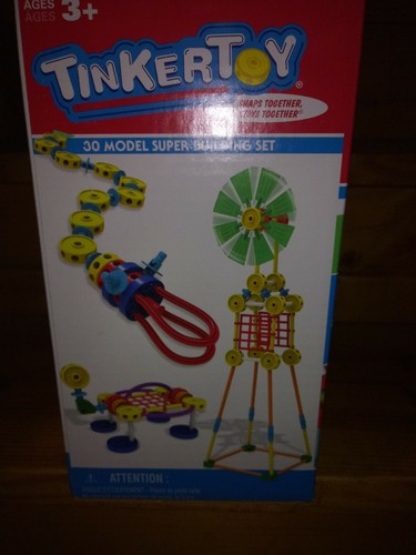 Tinker Toys Snaps Together Stays Together