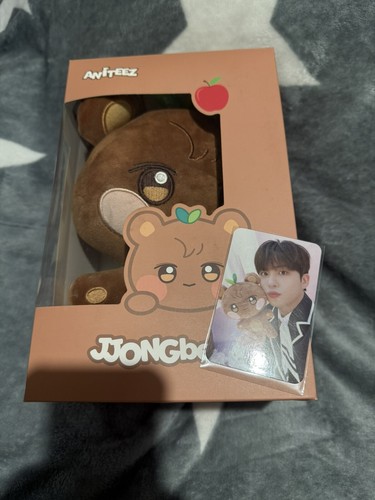 ATEEZ ANITEEZ Pop Up in Illusion JJONGbear Jongho Plush Doll