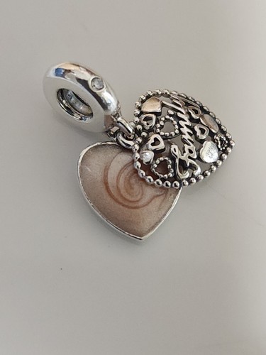 AUTHENTIC PANDORA LOVES MAKES A FAMILY DANGLE CHARM