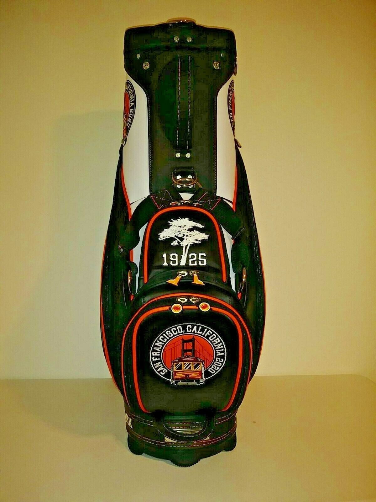 ［新品］Callaway + CLUBHAUS Tour Golf Bag NEW! Callaway Staff Tour Golf Bag w/ Headcovers- Orange