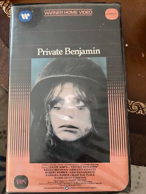 Private Benjamin (VHS) Clamshell, RARE