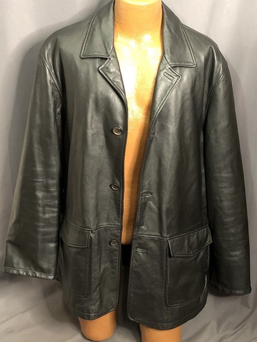 ジャケット・アウター BARNEYS NEWYORK COW LEATHER CAR COAT M $_12.JPG?set_id=880000500F
