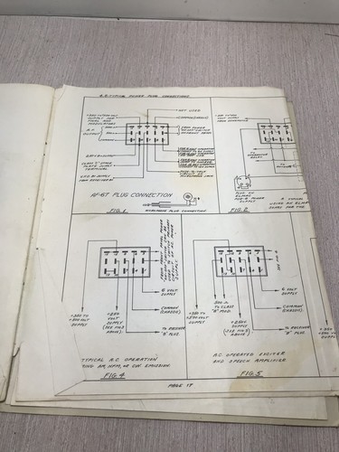vtg Multi-Elmac Model AF-67 Amateur Receiver Install & operating manual original