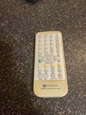 Genuine Audiovox RC-1730 Remote Control-TESTED-FREE SHIPPING