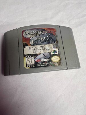 Chopper Attack (Nintendo 64, 1998) Cartridge Only