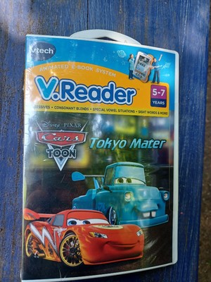 VTECH V. READER DISNEY PIXAR CARS TOKYO MATER INTERACTIVE E-READING SYSTEM NEW