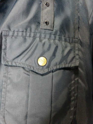 BLAUER Chicago City Police Jacket XXXL 56-58 Full Zip Quilted Vest Lining. Nylon