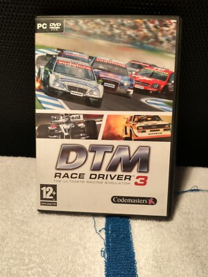 Untested DTM Race Driver 3 The Ultimate Racing Simulator Pc DVD ROM Codemaster