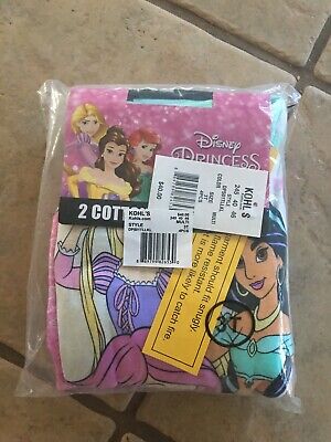 New In Package Disney Princess Pajamas, 2 Pack Set! 3T