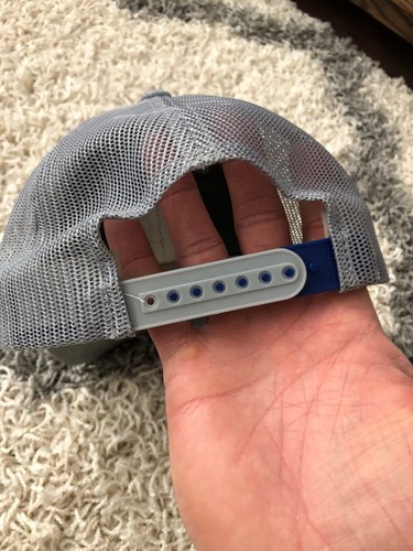 Lot Of 2 Travis Mathew Golf Trucker Hats Gray Blue Adjustible Mens