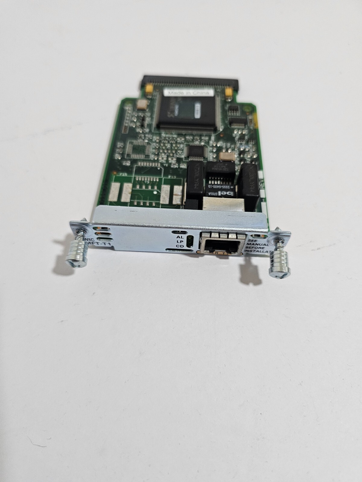 PC周辺機器 CISCO 1-Port RJ-48 Multiflex Trunk - T1 VWIC-1MFT-T1= p706p5g Cisco VWIC-1MFT-T1 1-port RJ-48 Multiflex Trunk-T1 zq