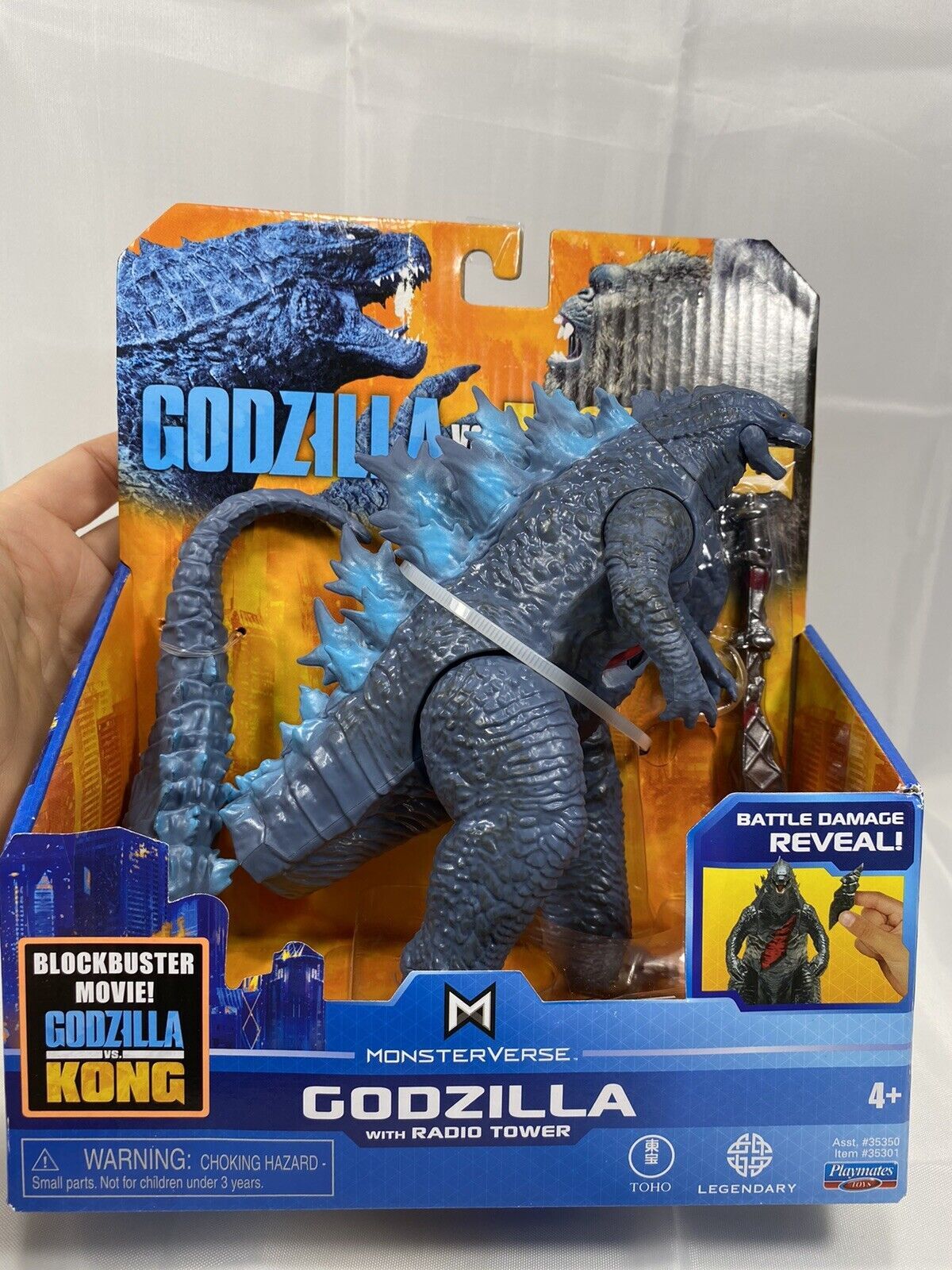 GODZILLA VS KONG Godzilla Radio Tower 6 GODZILLA VS KONG Godzilla Radio Tower 6