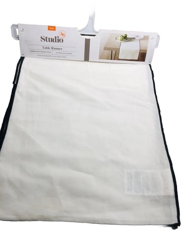 ShipN24Hours.New-Bed Bath and Beyond Coconut Oil Table Runner:14 X 72 inc.-NEW