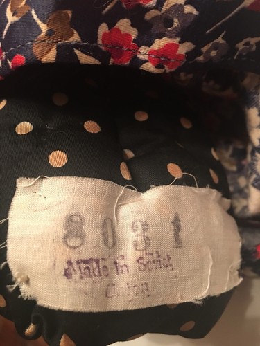 Vintage Stockinette Doll Tea Cozy Soaker  Made In Soviet Union