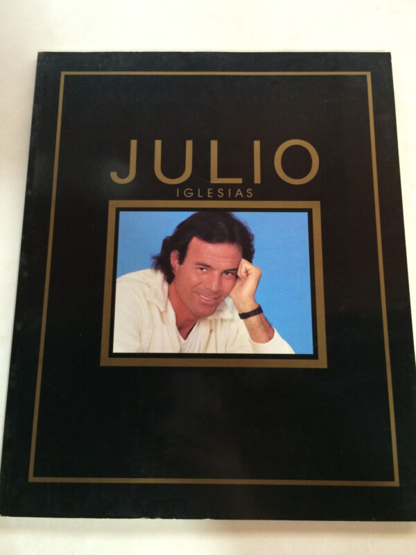 Julio Iglesias - Japan Tour 1983 - Souvenir Program Book - Japan Import