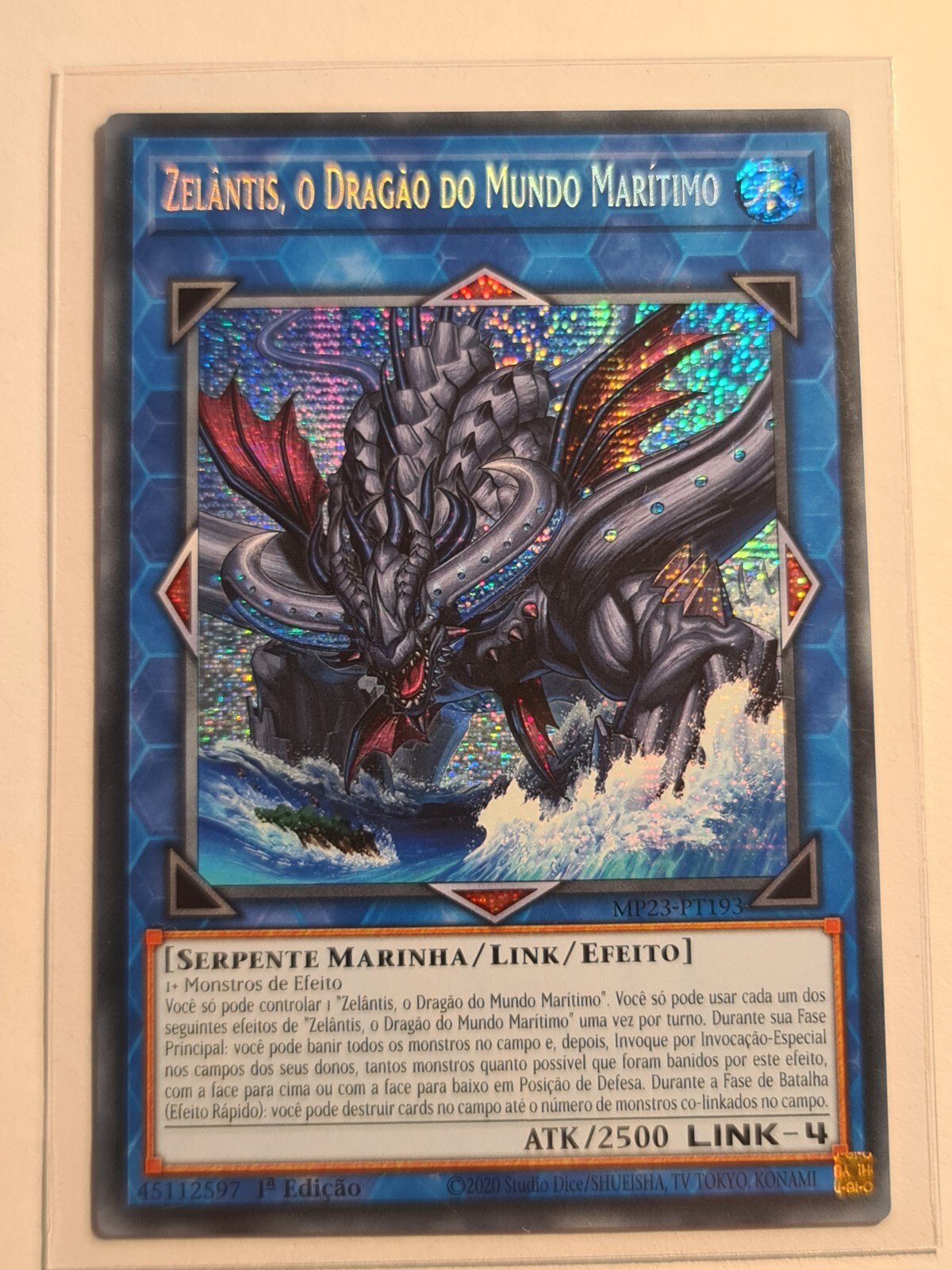 Worldsea Dragon Zealantis○YUGIOH○MP23○SECRET RARE