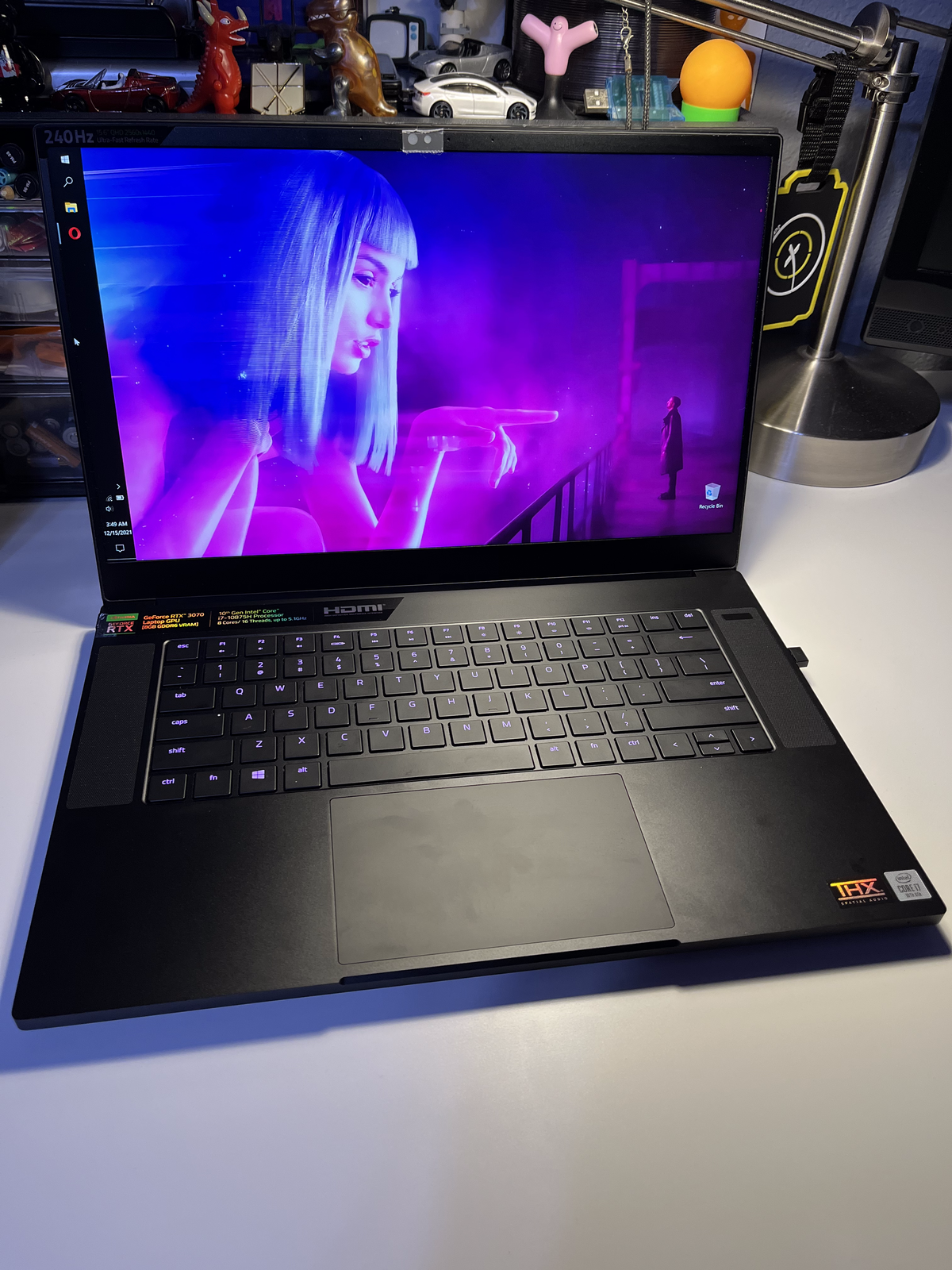 ノートPC Razer - Razer Blade 15 RTX 3070 Core i7 10875H Razer Blade 15 FHD 360Hz Core i7-10875H RTX 3070 16GB RAM