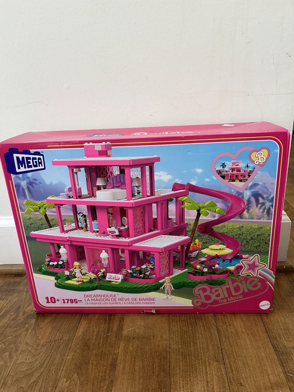 Mega Bloks BARBIE THE MOVIE DreamHouse - 1795 Pieces, 4