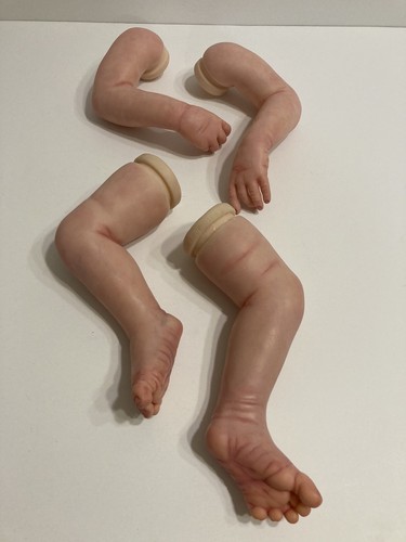 Reborn Doll Vinyl Limbs For Practice Painted Maybe Bountiful Baby As Is Read