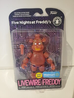 Five Nights At Freddy s LiveWire Freddy Action Figure ~  Exclusive ~ GLOWS !