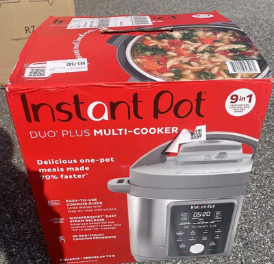Instant Pot Duo plus 9-In-1 Electric Pressure Cooker