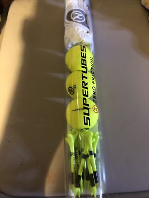 Zero Friction SuperTube (LADIES, Neon Yellow, 1 Glove, 3 Balls, 10 Tees) NEW