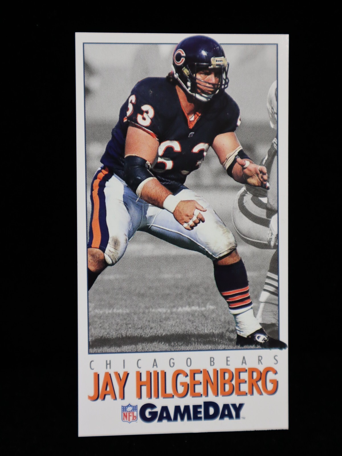 1992 Jay Hilgenberg Chicago Bears GameDay Card #118 | eBay