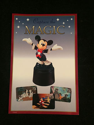 WDCC Disney Post Card 4'' x 6'' Capture the Magic Mickey, Dalmatians, Jungle Book