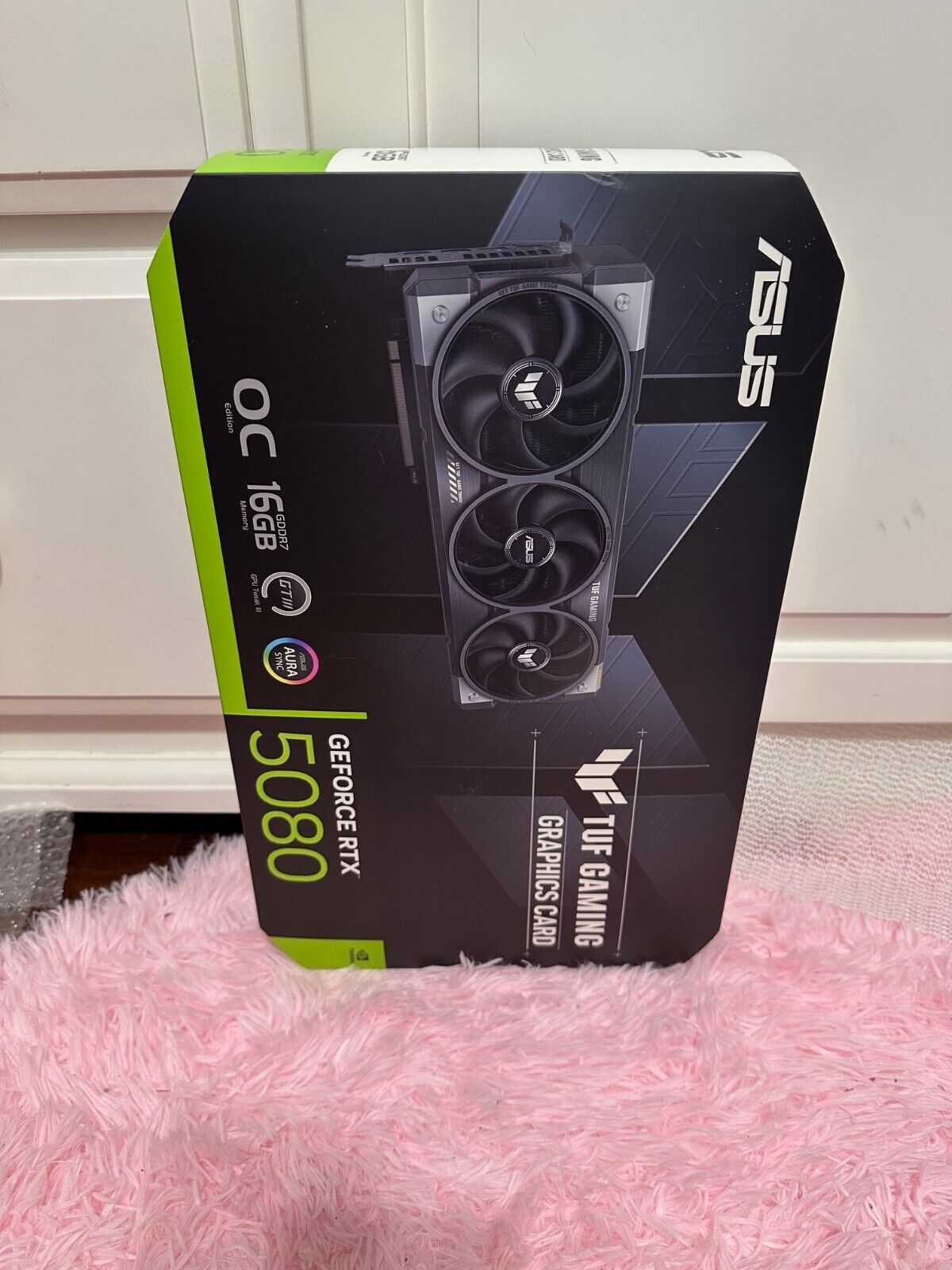ASUS TUF Gaming GeForce RTX 5080 16GB GDDR7 OC Graphics Card ASUS TUF Gaming GeForce RTX 5080 16GB GDDR7 OC Graphics Card