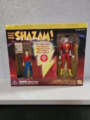 DC Direct Deluxe Action Figures: Billy Batson and Shazam  2-Pack