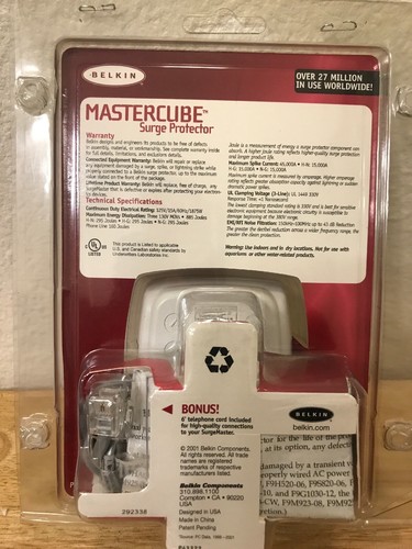 Belkin F9H120CW Surge Protector