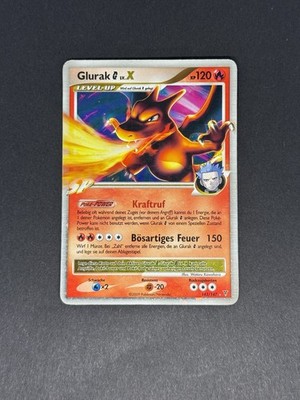Pokemon Glurak G Lv. X Charizard Lv. X 143/147 Ultimative Sieger Pokémon Karte