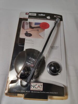 Labtec AM-252 Adjustable Flexneck Microphone For PC Multimedia Applications -NEW