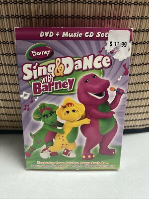 Barney - Sing and Dance (DVD, 2009, CD Included)