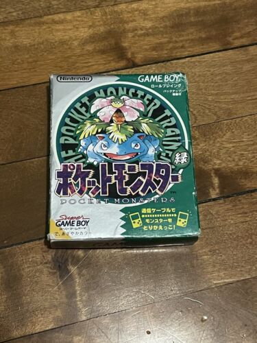 Pokemon Green GB Nintendo Gameboy Box From Japan jp Pokemon Green GB Nintendo Gameboy Box From Japan jp